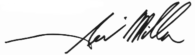Sid Miller signature