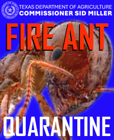 Fire Ant Quarantine Expanded by Texas Agriculture Commissioner Sid Miller