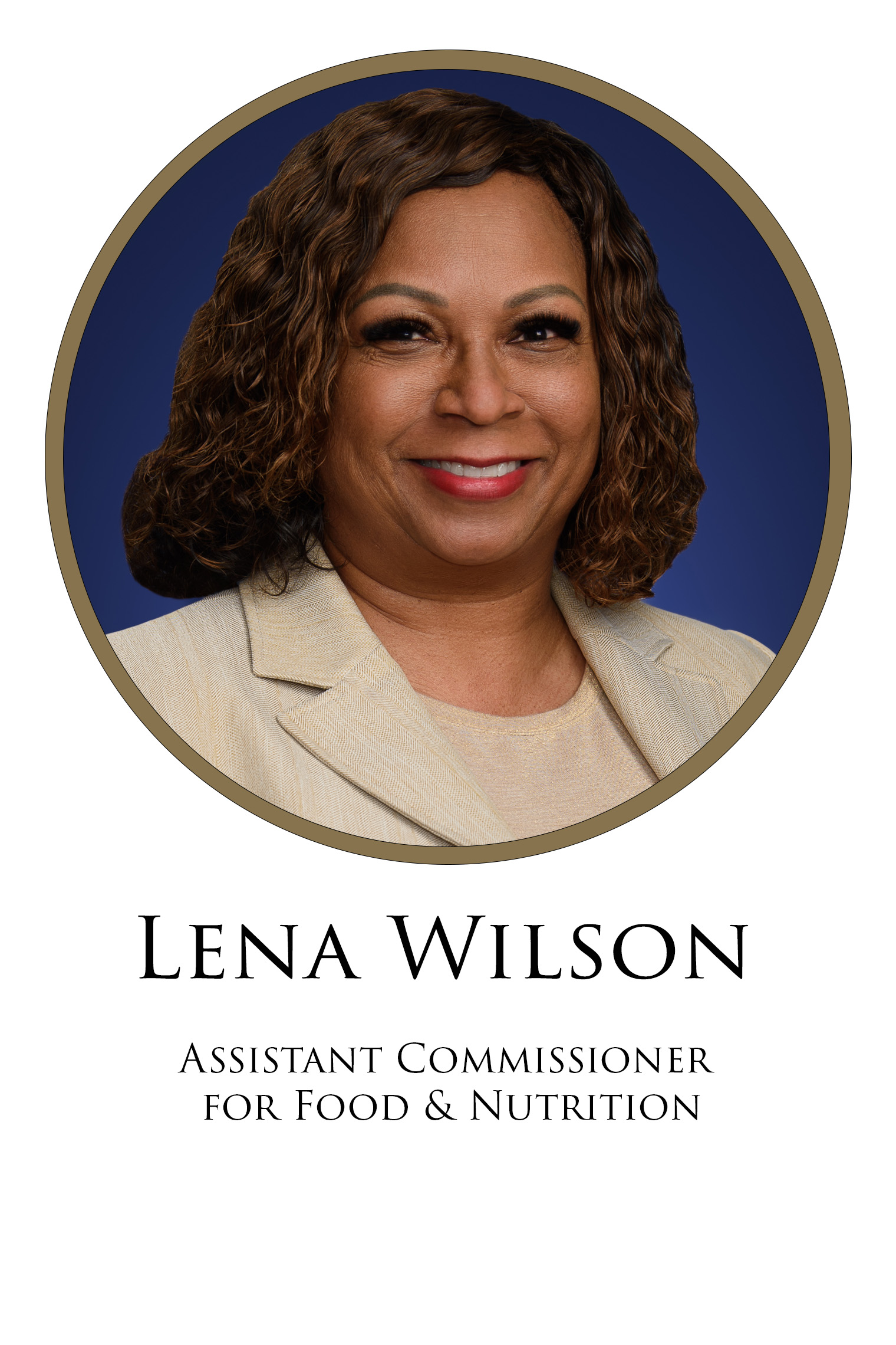 Lena Wilson, Assistant Commissioner for Food & Nutrition