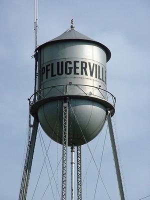 Pflugerville water tower
